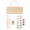 8" x 10" Beach Sunset Paint-by-Number Kit with Wood Display Hanger by Artist's Loft®